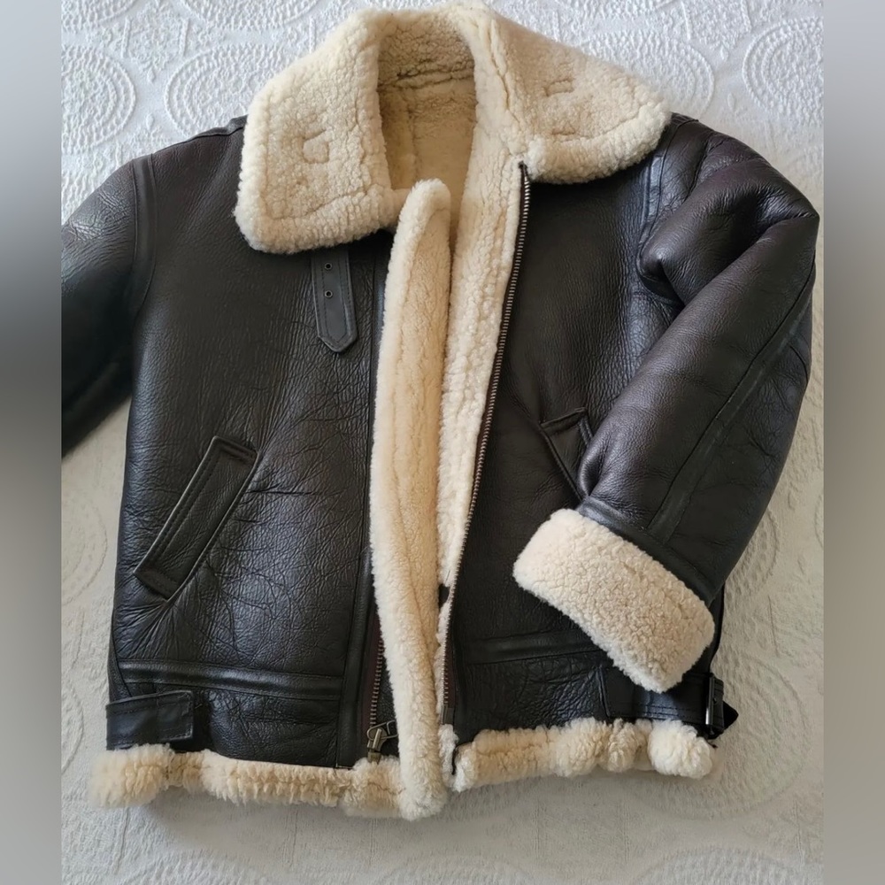 Vintage leather jacket from the airforce